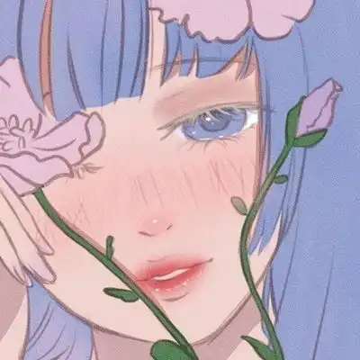 女生幸运头像图片手绘摩