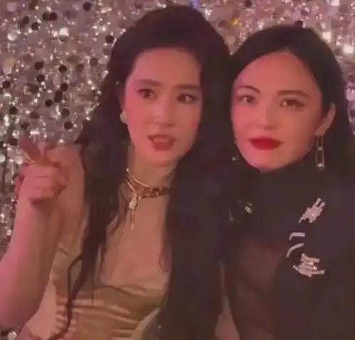  刘亦菲姚晨同框照令人羡慕二人气质出众刘亦菲是美到犯规
