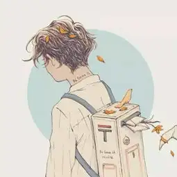  跪求下面这个男生小清新动漫头像的女生版..就是情侣头像