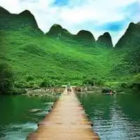  发大财意境山水风景微信头像微信头像图片大全