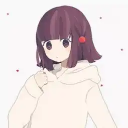  粉色系列女生动漫头像可爱少女心