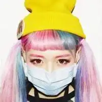  戴口罩的女生头像你爱么