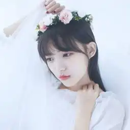 女生头像花朵唯美清新比