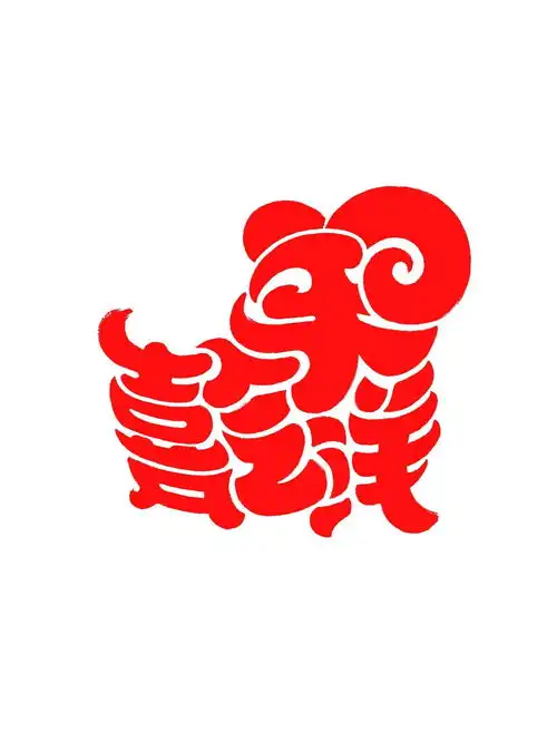  生肖文字祝福头像
