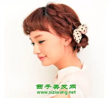  纯美花环编发教程图解