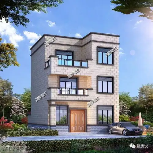  面宽仅8米,也能建实用好房,让你风光返乡