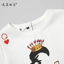  2019夏装新款欧美时尚气质印花短袖宽松高腰荷叶蕾丝碎花半裙套装