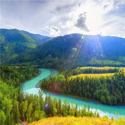  老人群头像大全唯美山川风景