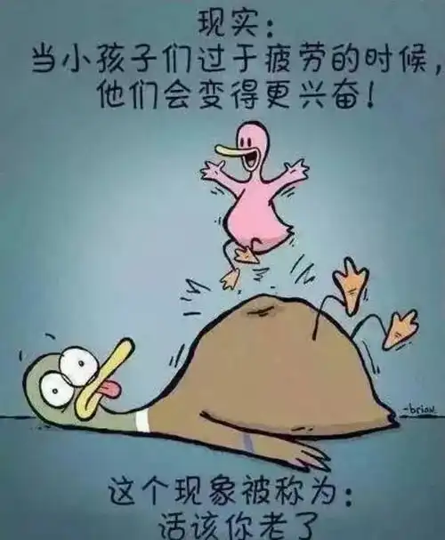 一组漫画完美诠释了,带娃的辛酸太真实了