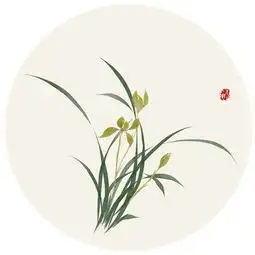  微信圆形花草唯美头像大全2018短暂时光带走的是幸运