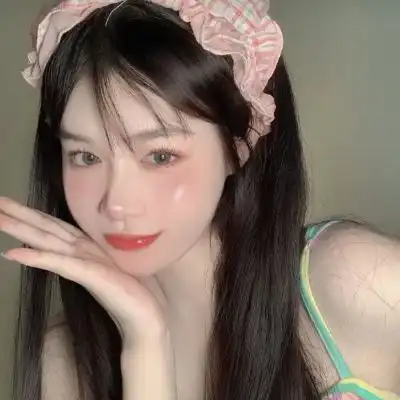  真人女头ins风女生小清新意境