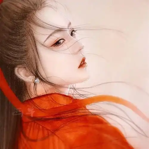  头像插画女生头像古风女头轻食女生迪士尼公主
