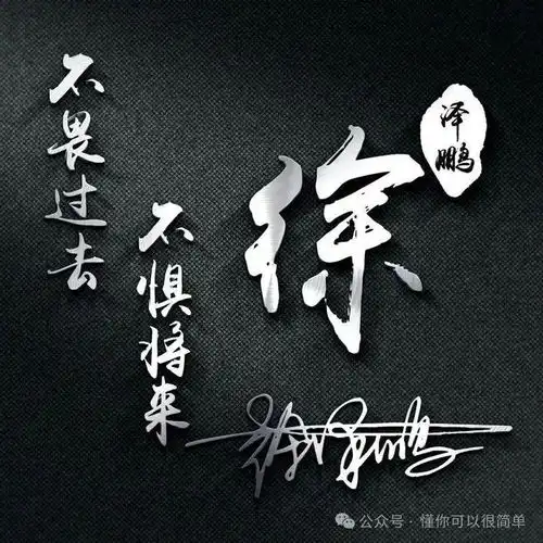  2025姓氏头像第6期,2025招财好运一路向前个性签名头像,请查收