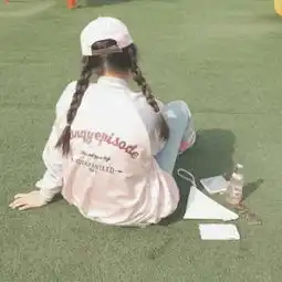  高清小清新女生头像背影