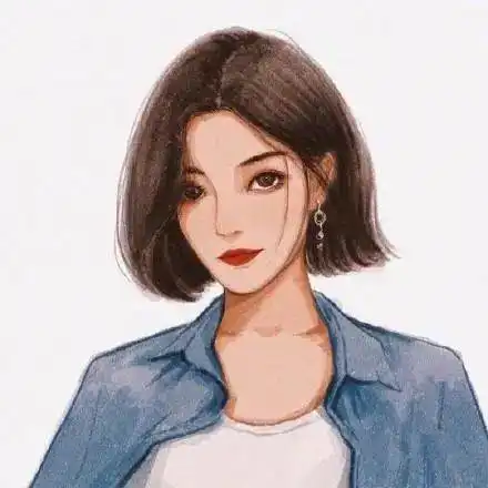 女生幸运头像图片手绘女