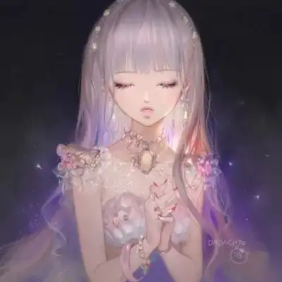  白苏二次元古风女头
