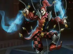  恶魔小丑q版头像q版小丑头像