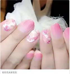  小清新法式美甲,美甲界的一股清流