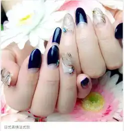  小清新法式美甲,美甲界的一股清流