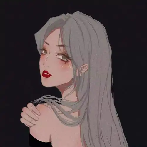 女生头像ins质感干净学生动漫头像