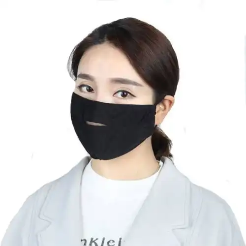  为什么有的女孩子喜欢戴着这种鼻子附近有开口的口罩