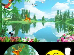  时尚绿色山水风景湖畔电视背景墙装饰画风景图片设计素材高清psd模板下载120.44mb中式电视背景墙大全