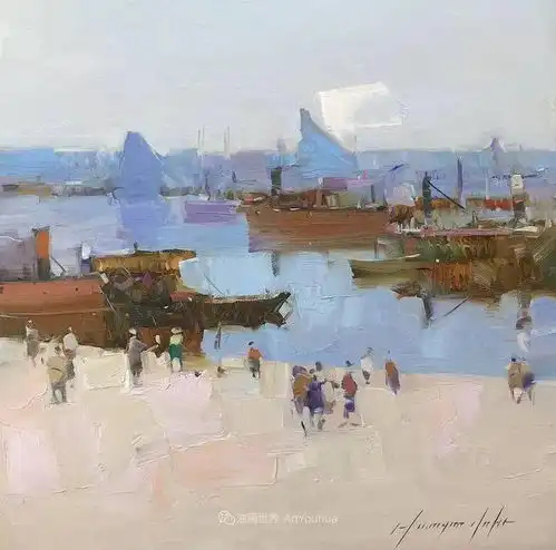  简单而又清新,漂亮的笔触旅美亚美尼亚画家瓦赫耶雷米扬油画欣赏