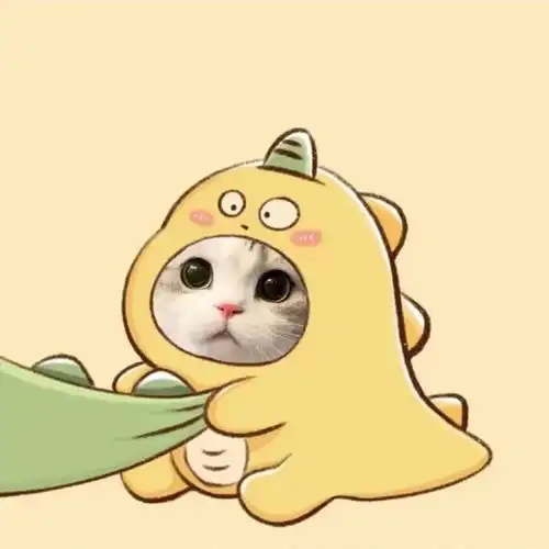  情侣头像丨超级可爱的猫咪情头