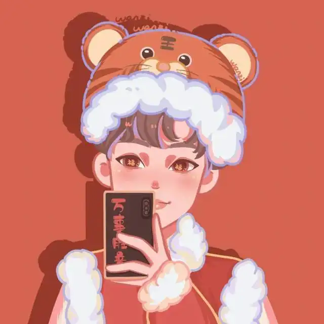  抖音热门情侣头像178,新年男女头像