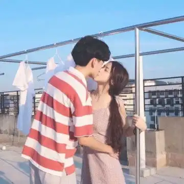  小清新甜蜜情头一对头像