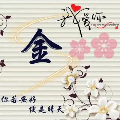  精选热门微信姓氏头像,混合版非常的经典的