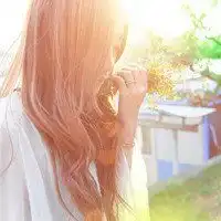 微信头像女生简单大方阳