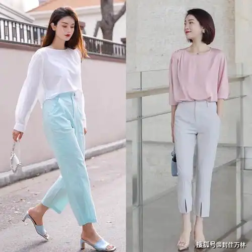  有品味的女人,入秋后很少穿黑白灰,温柔的浅色才是正解