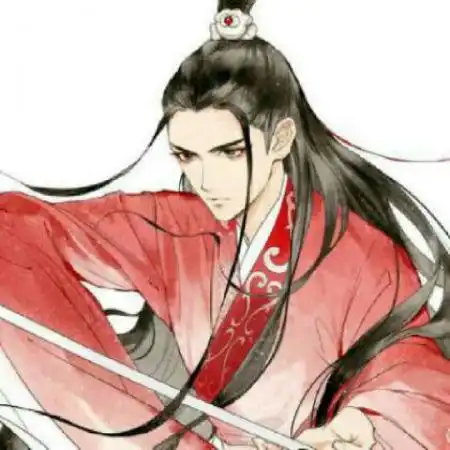 男生头像帅气侧脸古风