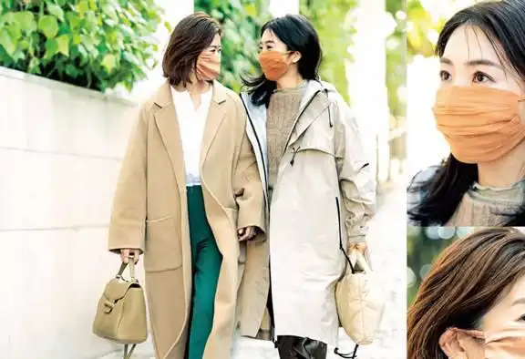  真服了日本美女,口罩戴出新时尚,优雅好看笑容更迷人