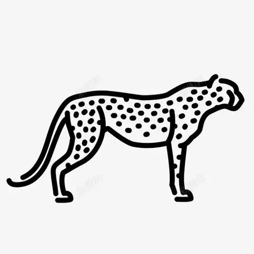  猎豹动物猫图标ui图标设计图片免费下载页面网页平面电商创意素材猎豹素材