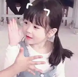情侣头像二人专用小孩聊