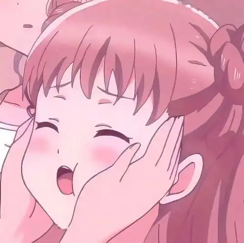  樱花树下的眼镜娘