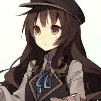  最美的少女卡通头像一个人固执徘徊是场比赛