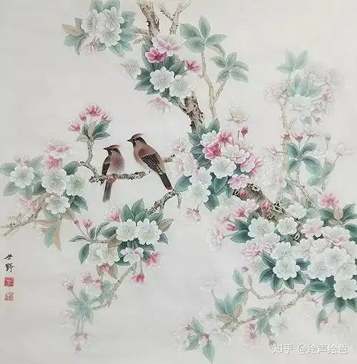  画家李世野清新脱俗雅俗共赏