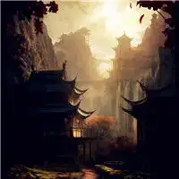  古风唯美意境高清动漫风景头像,风景如画美极了