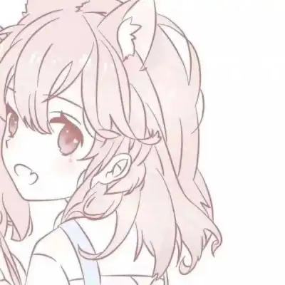  少女心动漫头像二次元萝莉头像粉色系