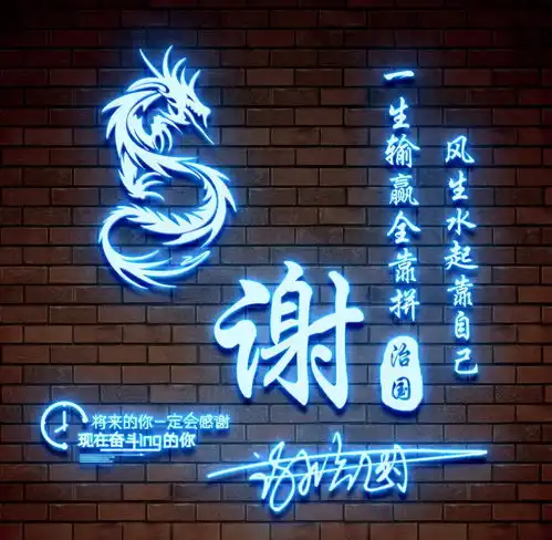 二十多款高端大气签名头像,太美了,用你的姓氏做微信头像