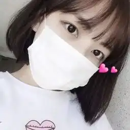 头像口罩女生图集遮面