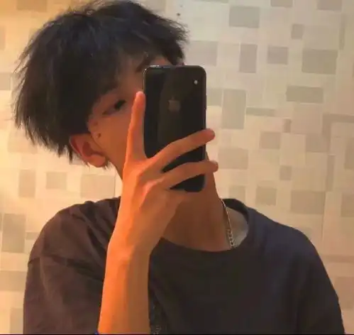 男生帅气侧脸500张头像