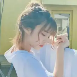 ins头像女生仙气侧脸动