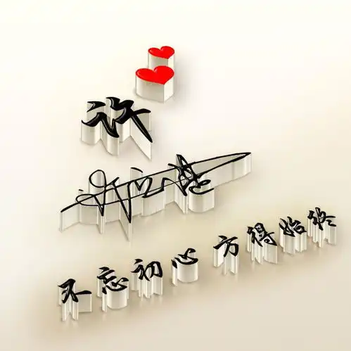  你有多久没换过微信头像了,6款66张超赞3d签名头像,请带走吧