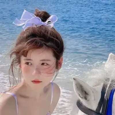  温柔甜美魅力真人女头集青雀衔落微信头像我要个性网