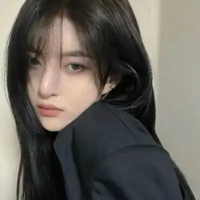 好看笑起来女生头像