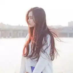  唯美简约女生头像